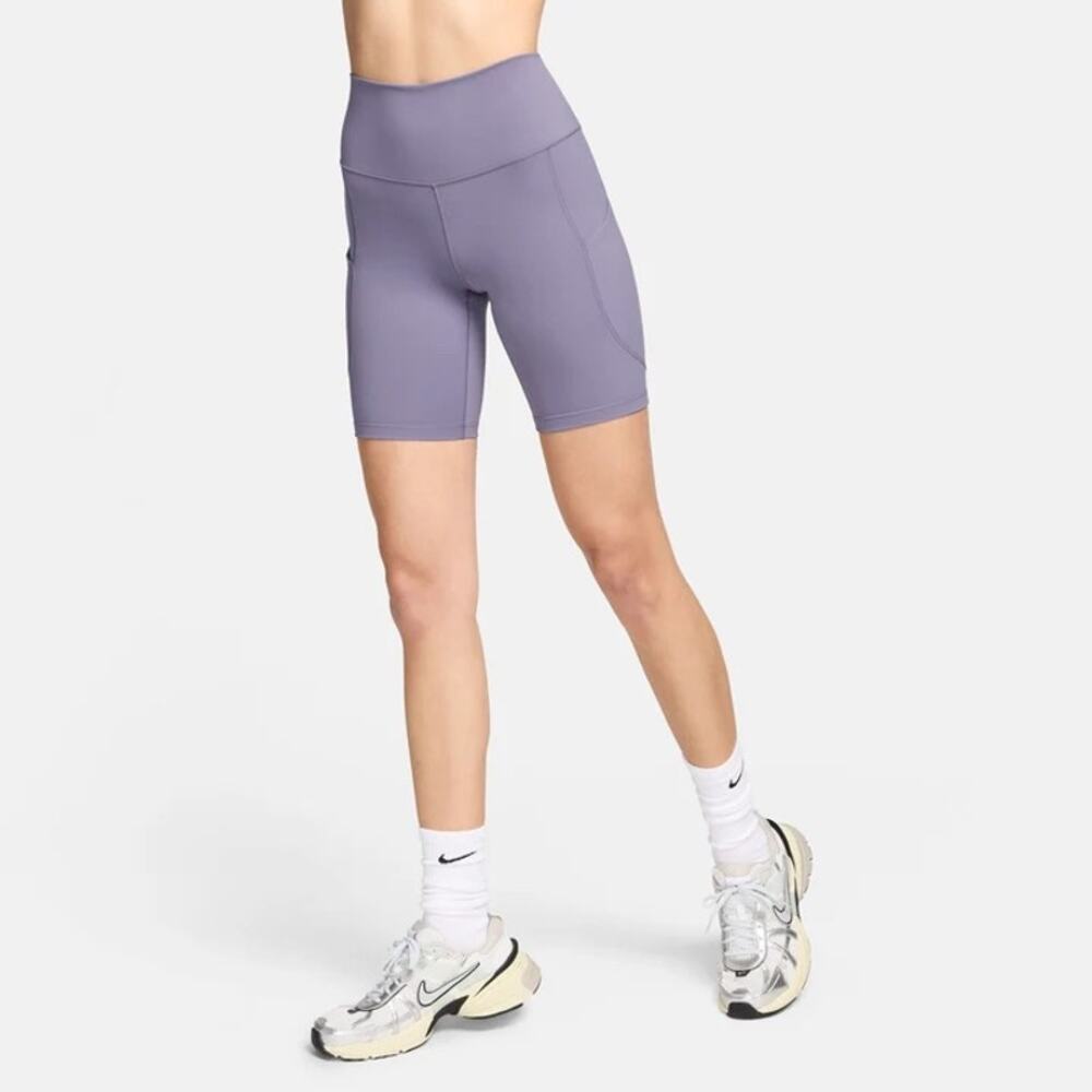 Nike Dri-Fit Training High Waisted 8” Biker Shorts Woman’s XS FZ6758-509 NEW NWT